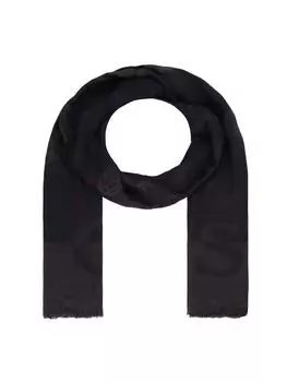 Шарф Guess, цвет black logo
