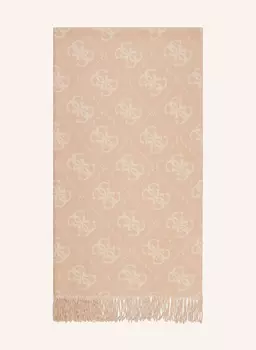 Шарф GUESS, цвет NUDE/CREME