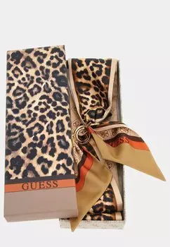 Шарф Guess, коричневый