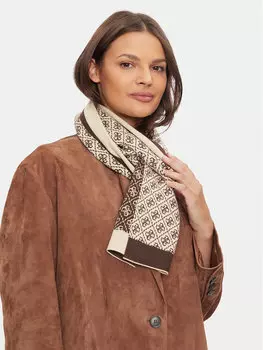 Шарф Guess, коричневый