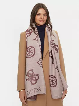 Шарф Guess, розовый