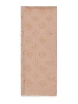 Шарф GUESS Scarf Gerty, темно-розовый