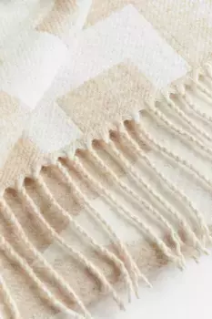 Шарф H&M, бежевый