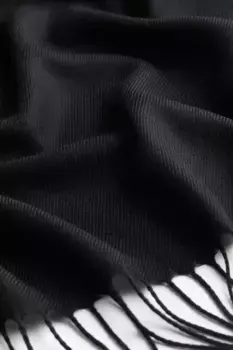 Шарф H&M, черный