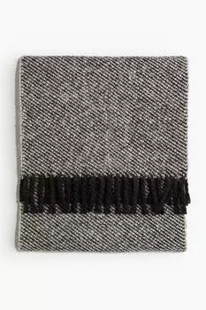 Шарф H&M, черный
