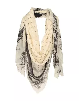 Шарф Haider Ackermann, слоновая кость