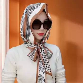 Шарф Hameb, коричневый