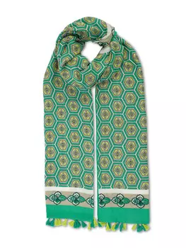 Шарф Harpa, цвет green/lime
