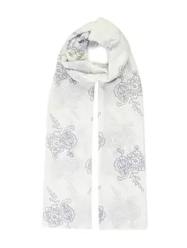 Шарф Harpa PORTA, цвет white-navy