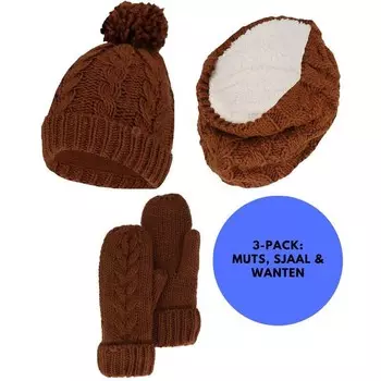 Шарф Heat Keeper, коричневый