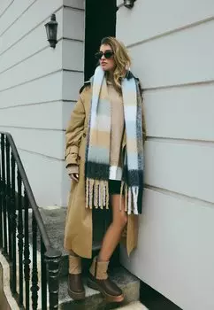 Шарф HEAVYWEIGHT - REGULAR FIT Next, синий