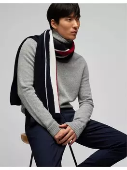 Шарф HECHTER PARIS Accessoires Strick, цвет midnight blue