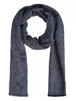Шарф HECHTER PARIS, темно-синий