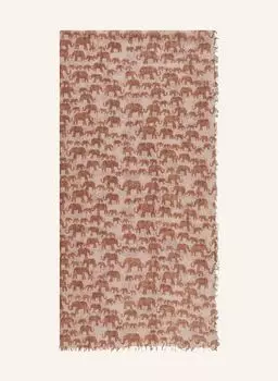 Шарф Hemisphere, коричневый