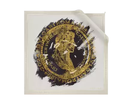 Шарф Heritage Bvlgari, черный