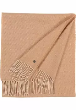 Шарф HERRINGBONE FRAAS, коричневый