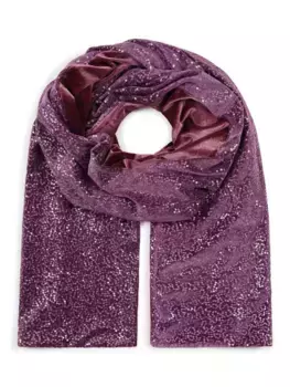 Шарф HotSquash Sequin, цвет lavender