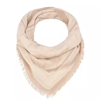 Шарф HUGO Scarf Alycia, светло-бежевый