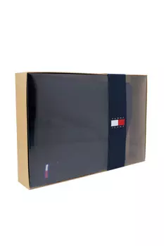 Шарф и шапка Tommy Hilfiger с логотипами, черный