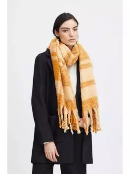 Шарф ICHI, коричневый