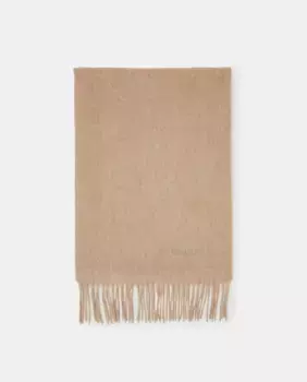 Шарф из 100% кашемира коричневого цвета Bel Cashmere, коричневый