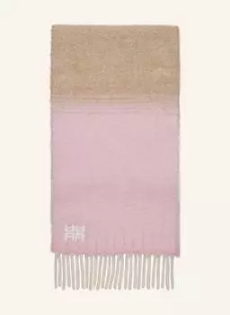 Шарф из альпаки RIANI, цвет ROSA/BEIGE