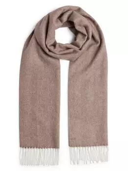 Шарф из чистого кашемира Finshley & Harding, бежевый