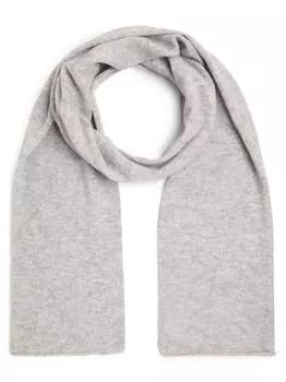 Шарф из чистого кашемира Marie Lund, серебряный