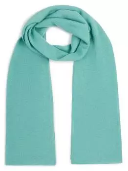 Шарф из чистого кашемира Marie Lund, зеленый