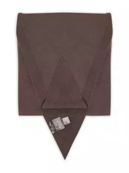 Шарф из девственной шерсти Loro Piana, коричневый