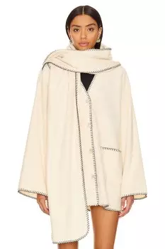 Шарф из флиса Donni., бежевый