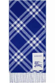 Шарф из кашемира Check Burberry, цвет knight