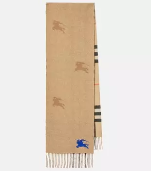 Шарф из кашемира Check EKD Burberry, песочный