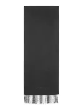 Шарф Из Кашемира Жаккарда Saint Laurent, черный