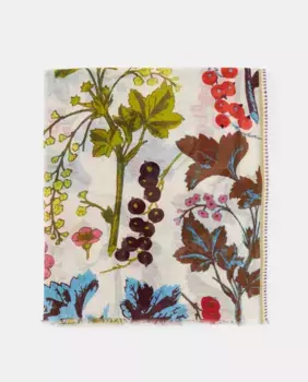 Шарф из льна и хлопка pice, белый