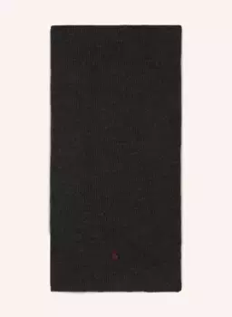 Шарф из мериносовой шерсти Polo Ralph Lauren, серый