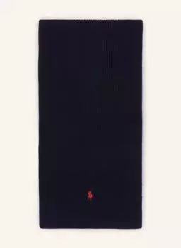 Шарф из мериносовой шерсти Polo Ralph Lauren, синий