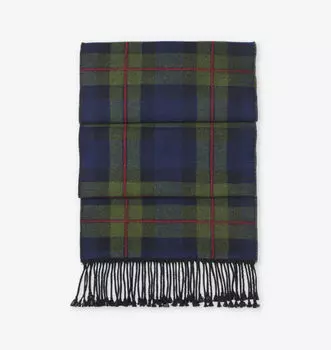 Шарф из мериносовой шерсти с узором «тартан» Aspinal Of London, цвет tartan