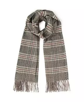 Шарф из осиновой клетки Belle & Bloom, зеленый