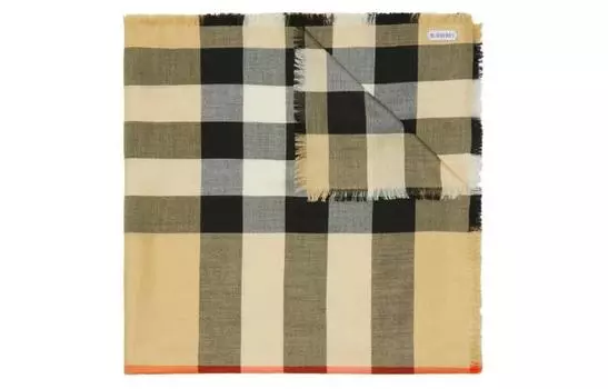 Шарф из смеси кашемира House Check Burberry