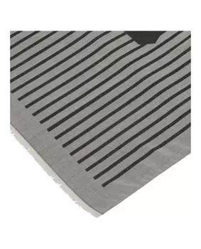 Шарф из смесового шелка с логотипом Givenchy, черный