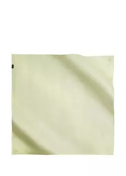 Шарф из твила с двойным принтом Poanes, зеленый