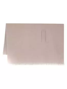 Шарф из вирджинской шерсти Gentry Portofino, коричневый