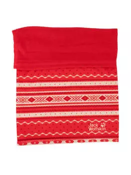 Шарф Jack Wolfskin, красный