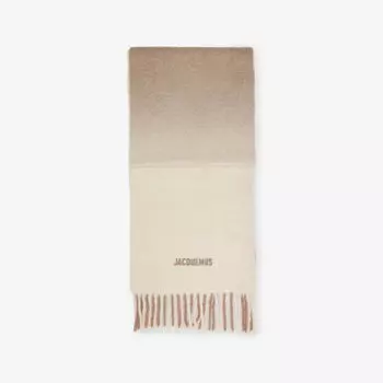 Шарф Jacquemus Moisson, бежевый
