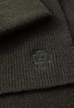 Шарф JACTRAIN BEANIE SCRAF GLOVE SET Jack & Jones, темно-зеленый