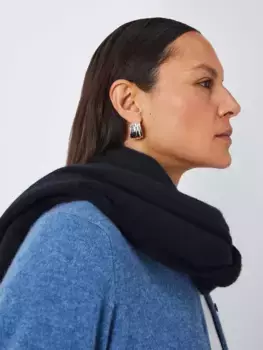 Шарф John Lewis Cashmere, черный