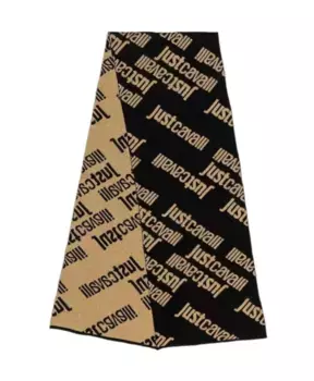 Шарф Just Cavalli, черный