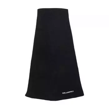 Шарф k/essential logo scarf Karl Lagerfeld, черный