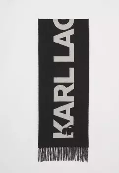 Шарф K/ESSENTIAL SCARF KARL LAGERFELD, черный